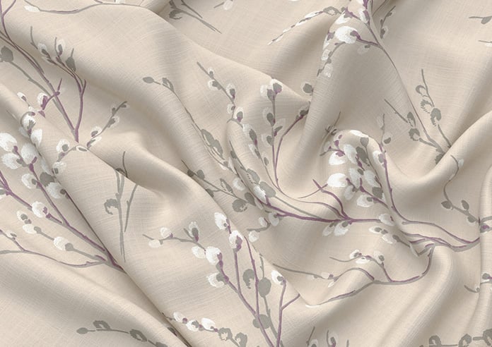 Laura Ashley Pussy Willow, Natural - Twist&Fit Roman Blind - Image 4